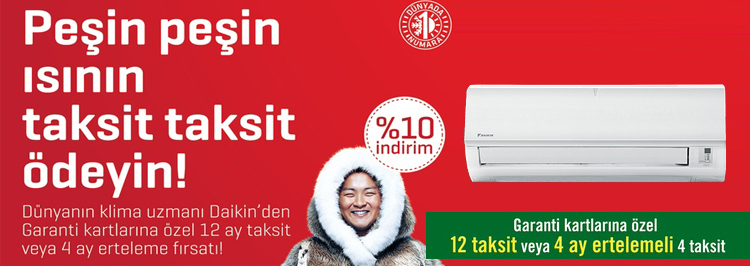 Daikin Klima Kampanya